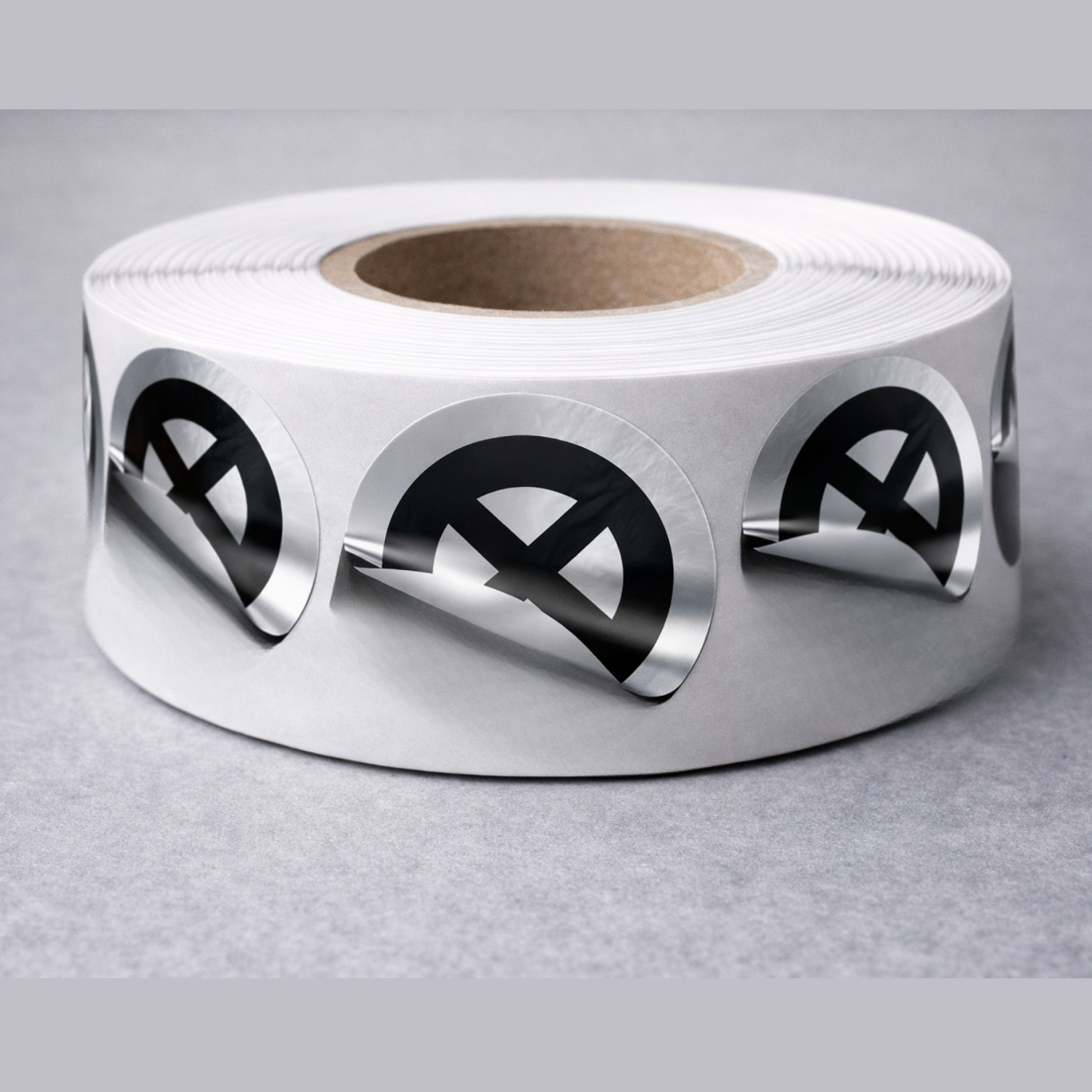 Rótulos Metalizados Prata