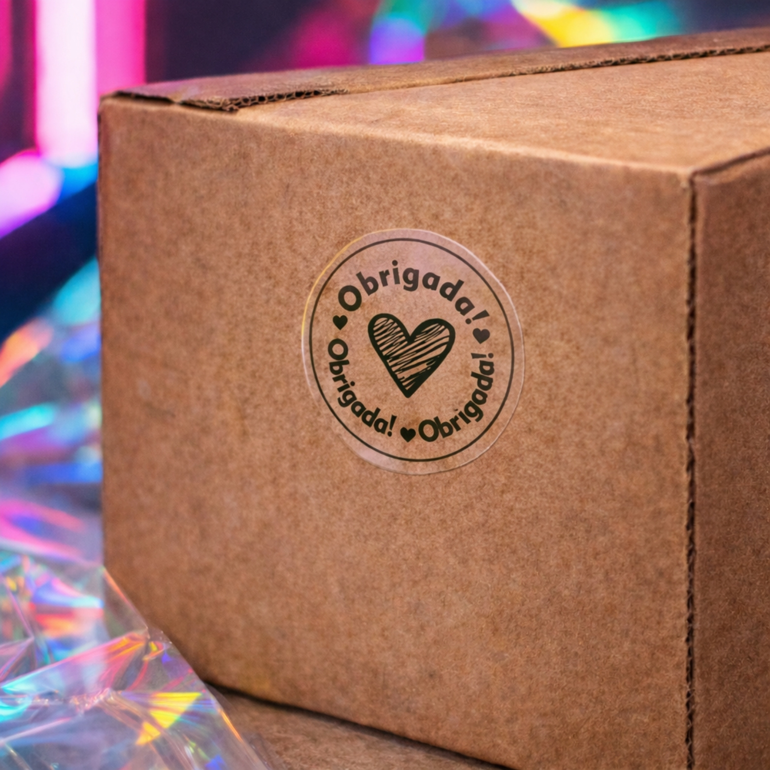 Etiqueta Vinil Transparente