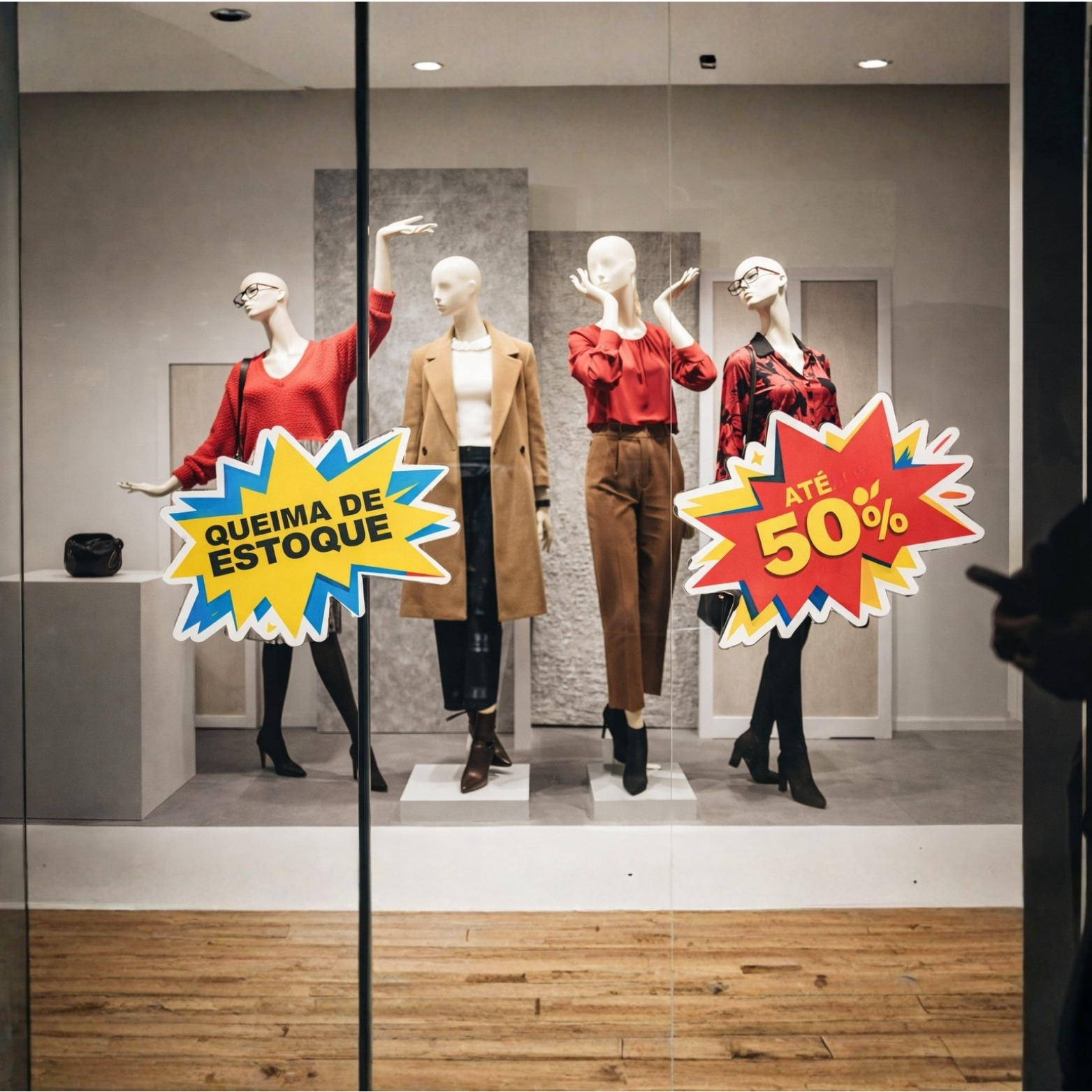 Adesivo de Vitrine - Splash