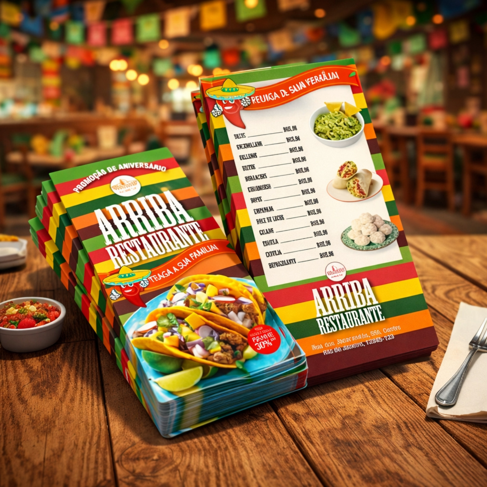 Filipetas com Verniz