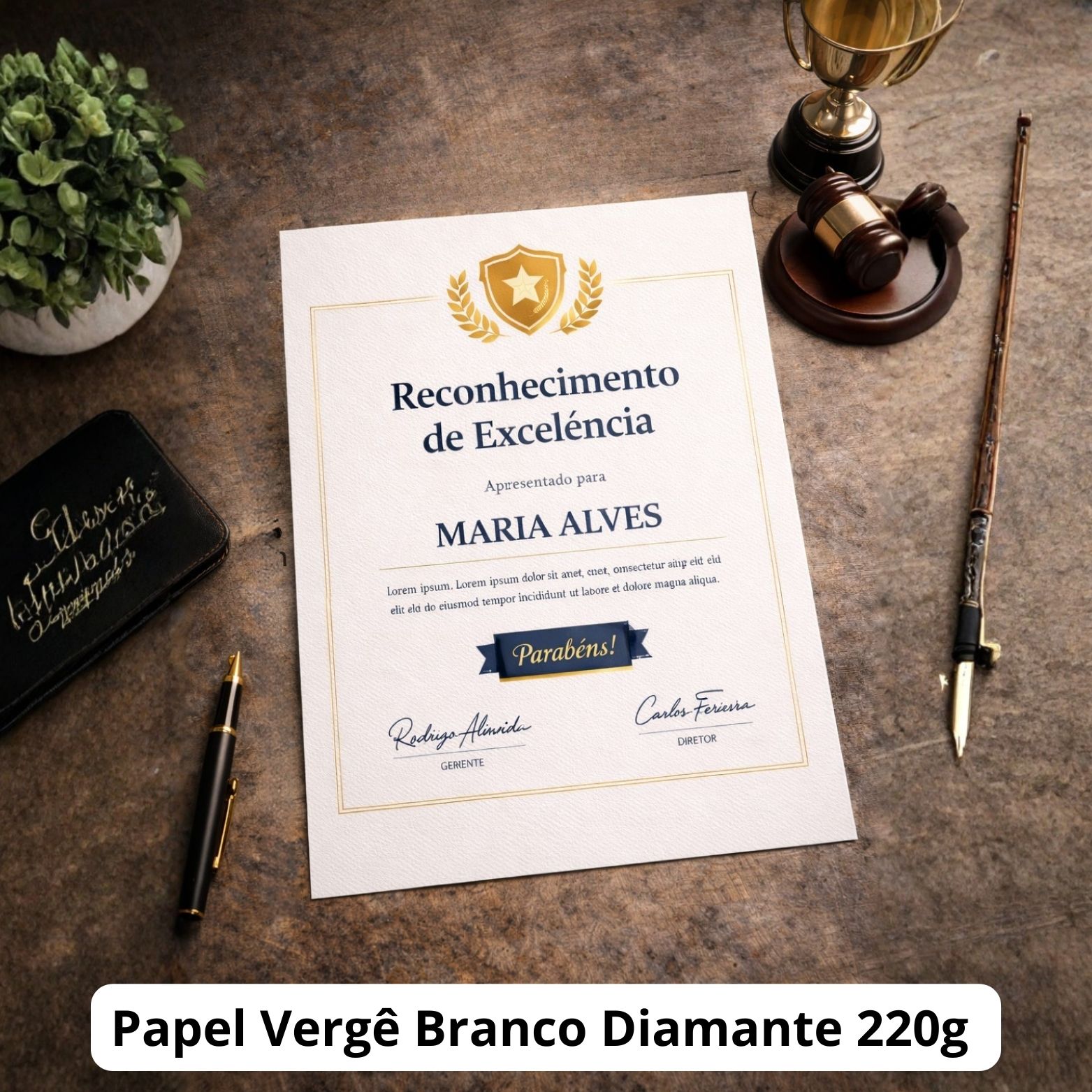 Impressões Digitais A3 - Papéis Especiais