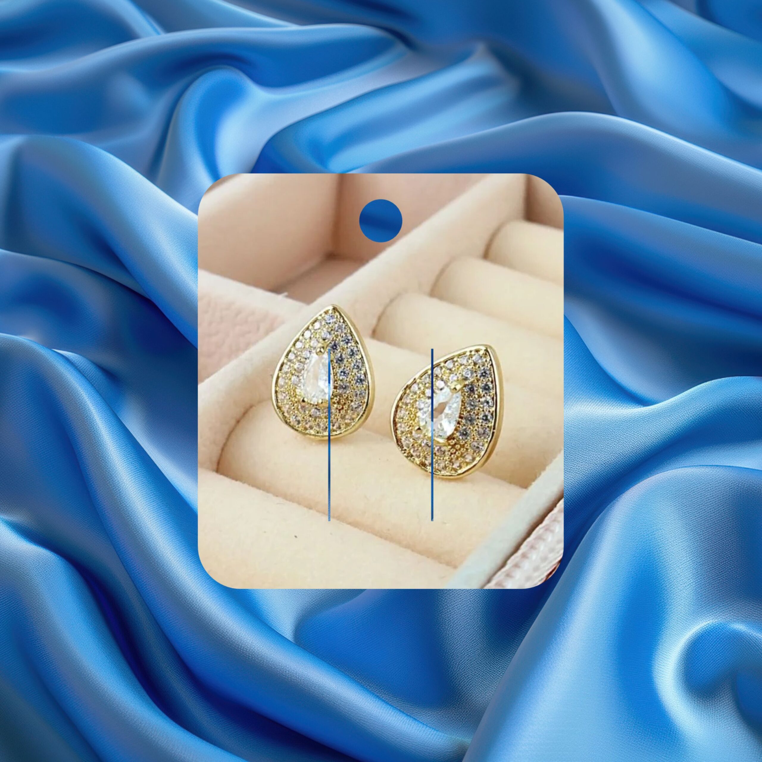 Cartelas de Biju 5x4 cm