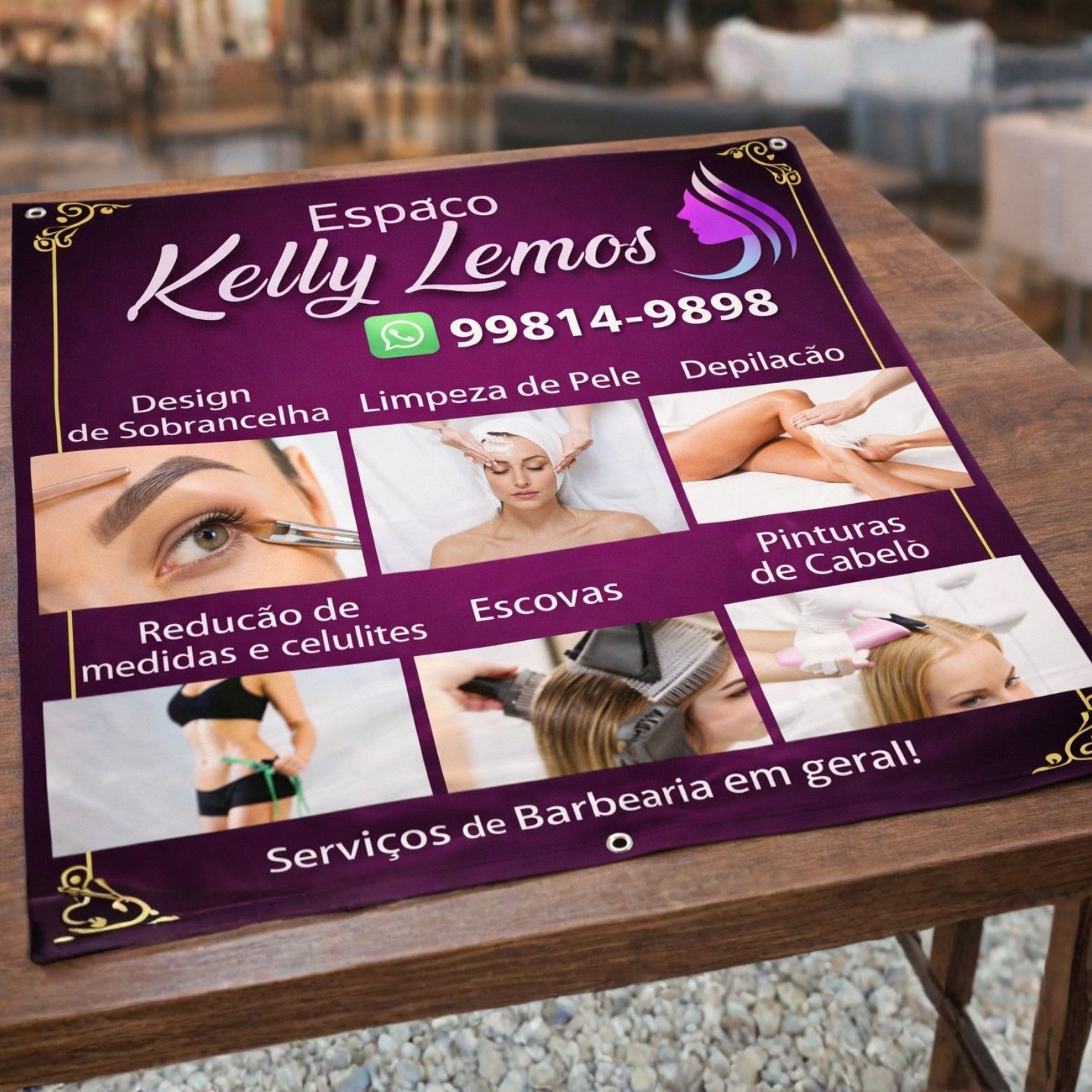 Lona sem trama (Mega Resolução) - m²