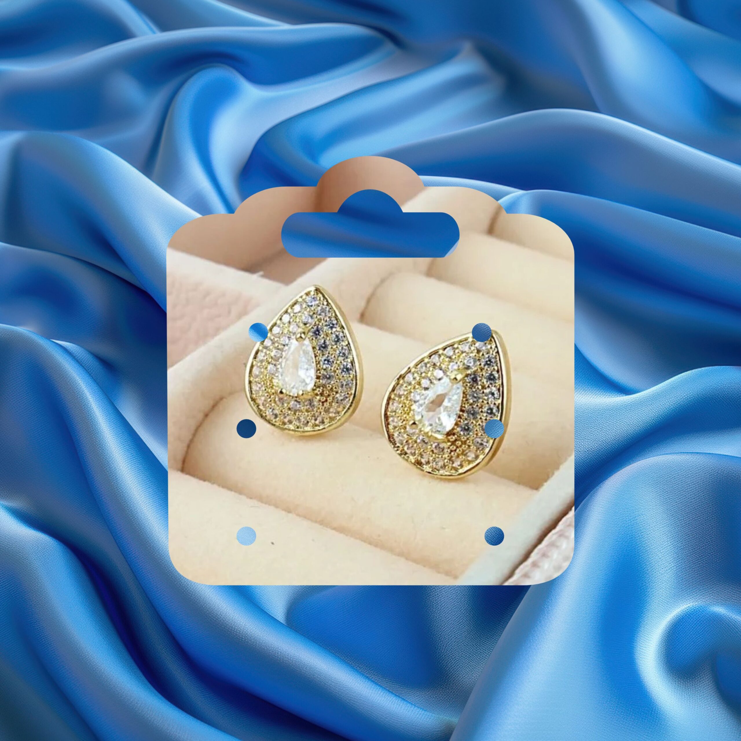 Cartelas de Biju 5x4 cm