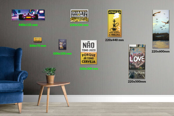 Quadros MDF - Impressão Direta UV