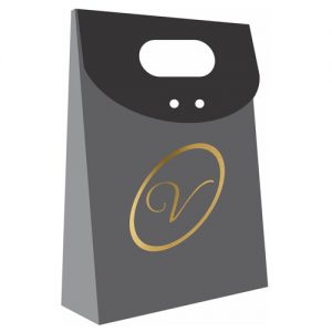 Sacolas para Presente Simples Hot Stamping